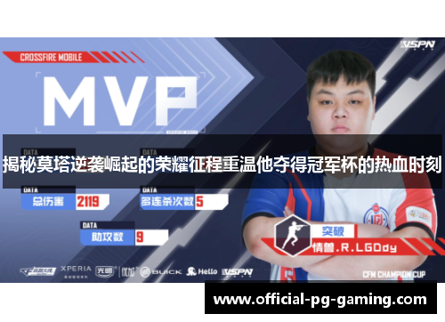 揭秘莫塔逆袭崛起的荣耀征程重温他夺得冠军杯的热血时刻